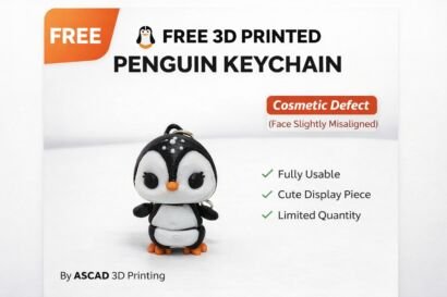 Penguin Keychain